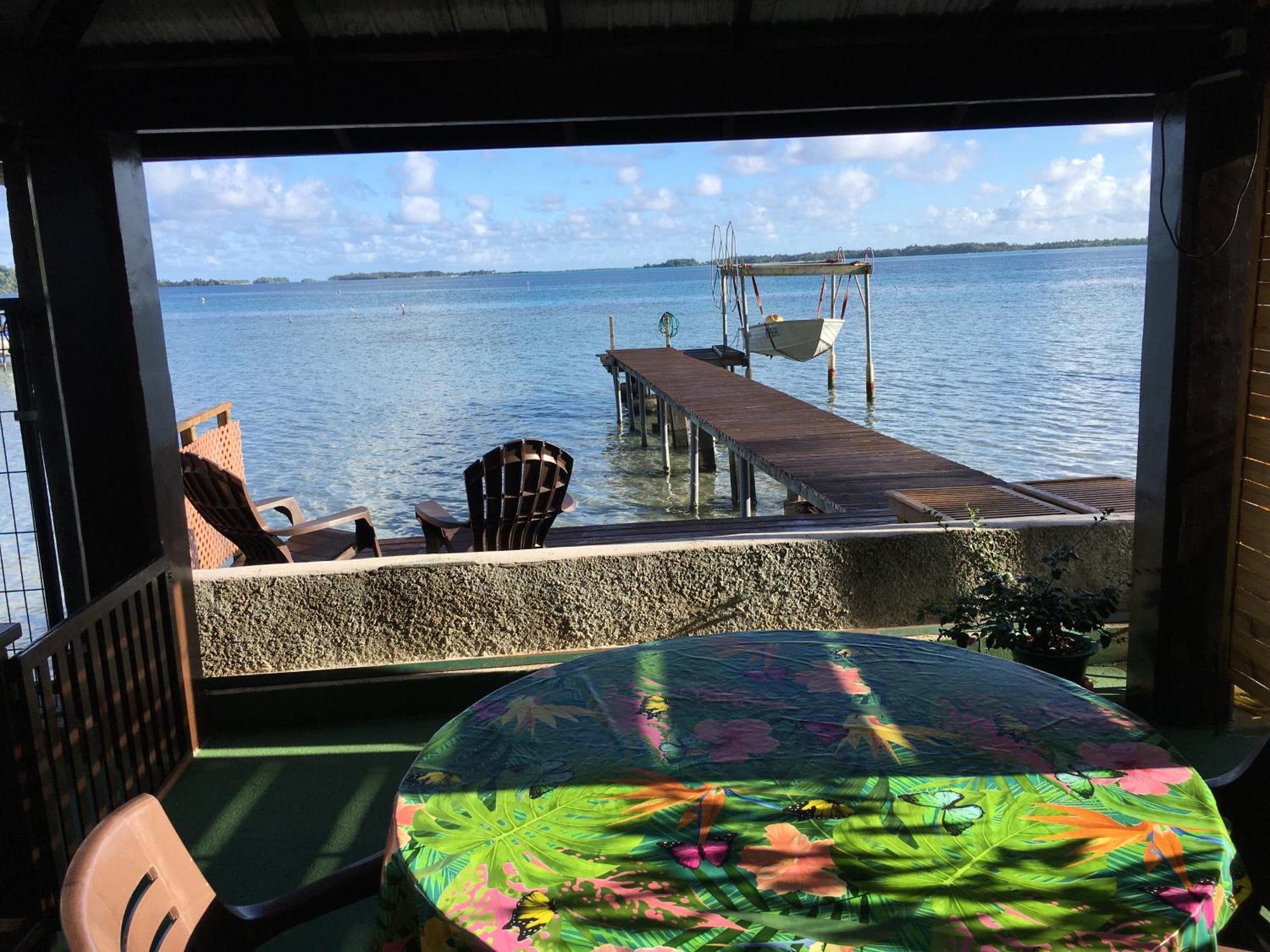 Апартаменты Iaora Borabora House Puhia Бора-Бора Экстерьер фото