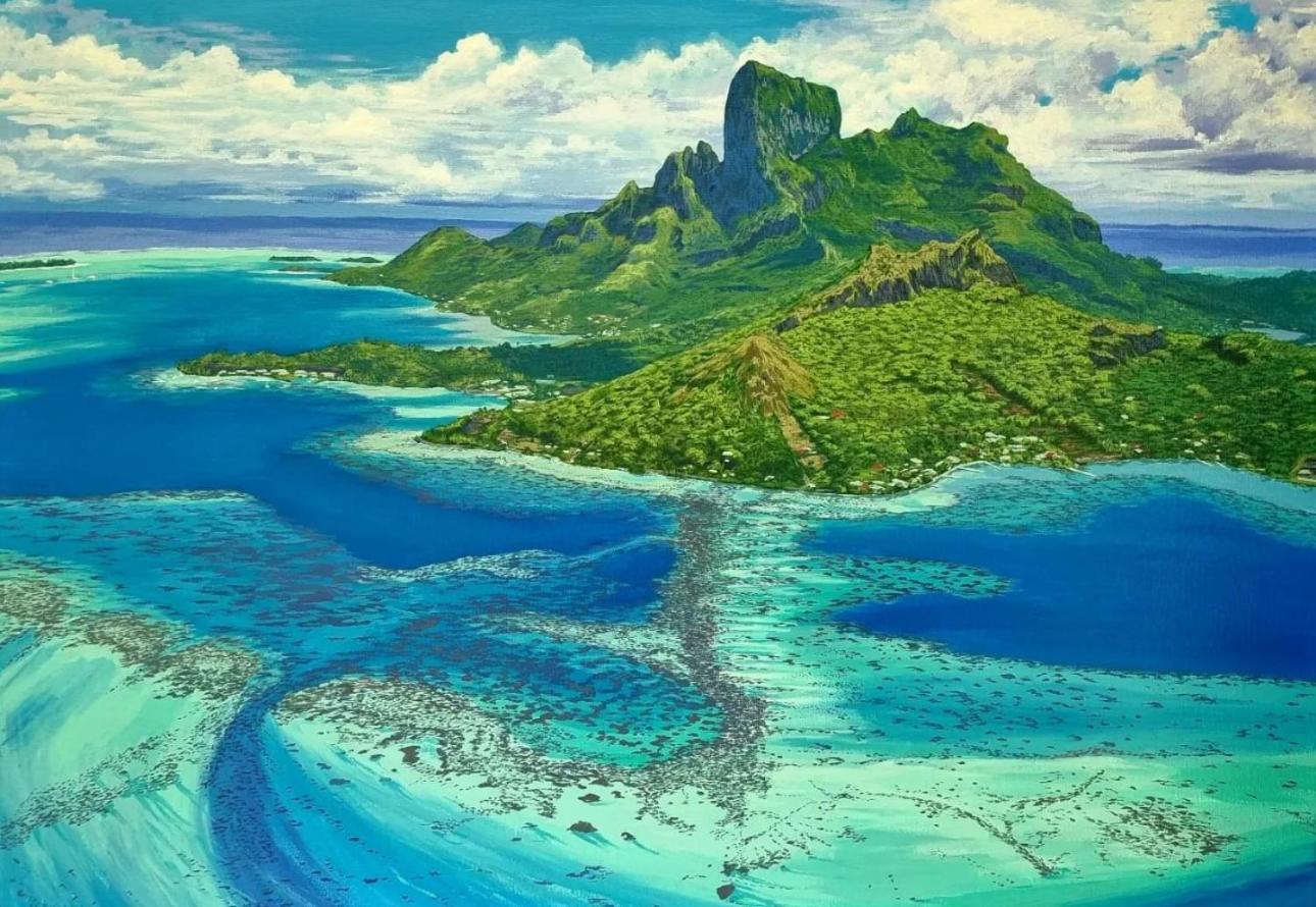 Апартаменты Iaora Borabora House Puhia Бора-Бора Экстерьер фото